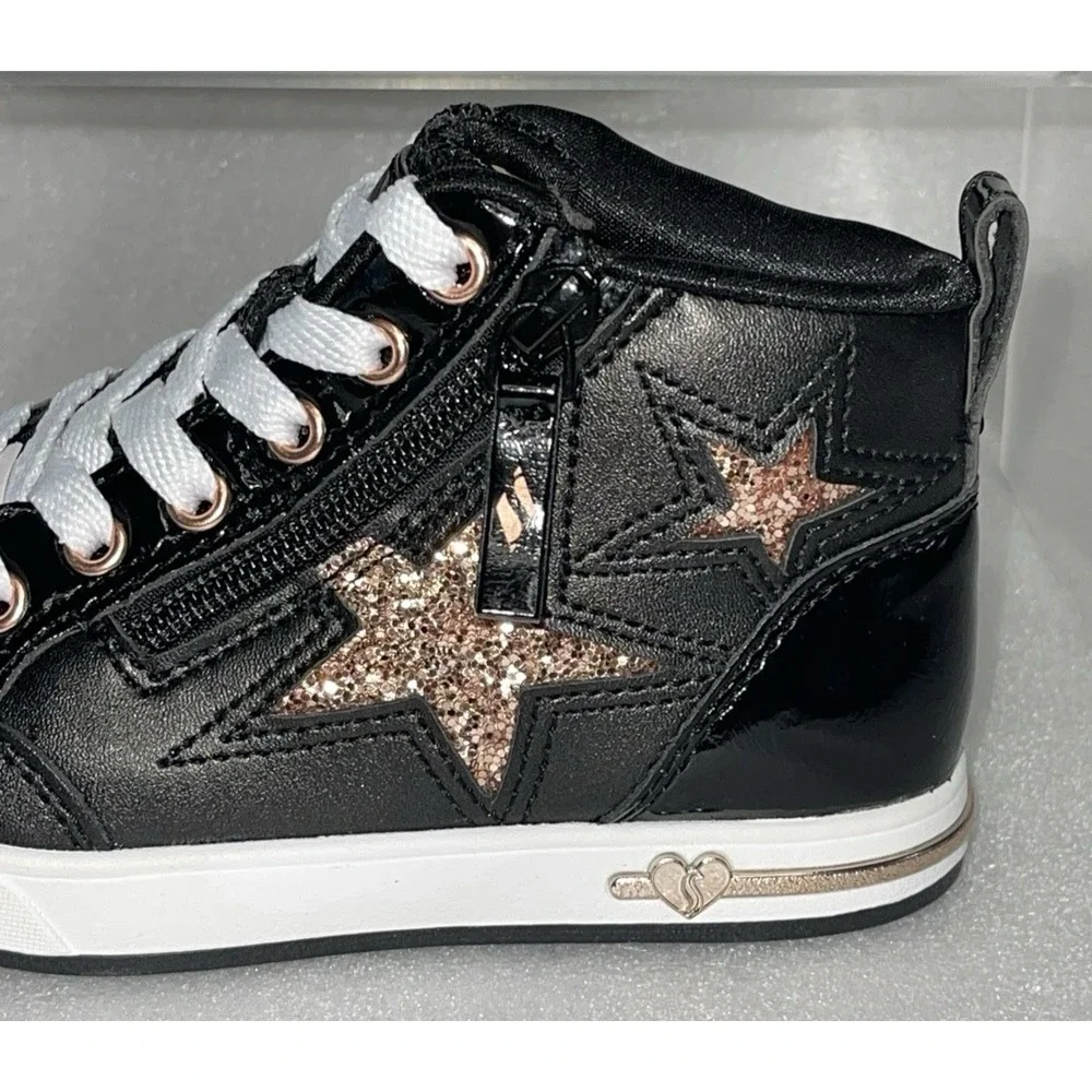 Skechers Street Shoutouts 2.0 Trendy‎ Star Girl's Fashion Sneakers Size 11 NEW